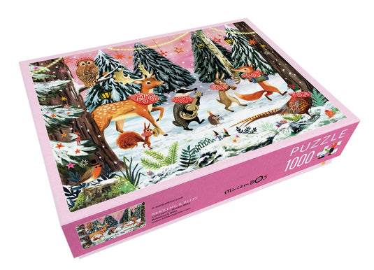 Bekking blitz puzzel 1.000 st kerst