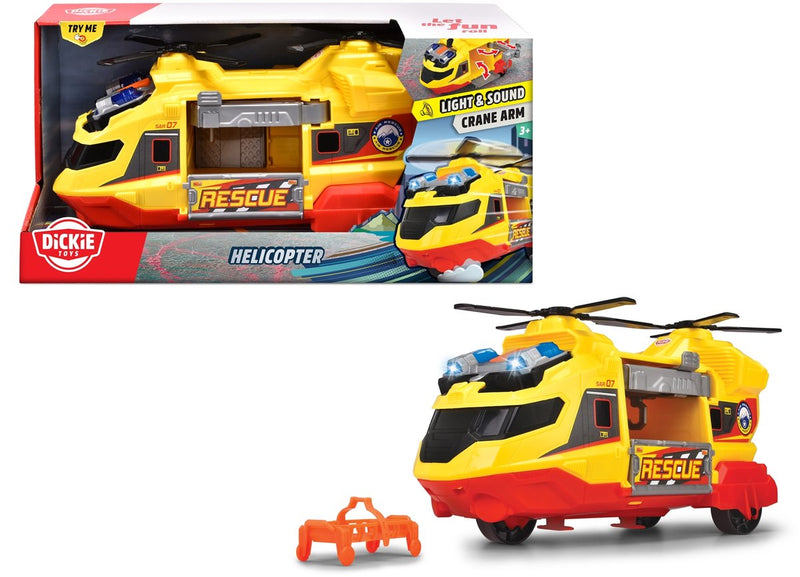 Afbeelding laden in galerijviewer, Dickie toys - helikopter - ziekenhuis - licht en geluid - vanaf 3 jaar
