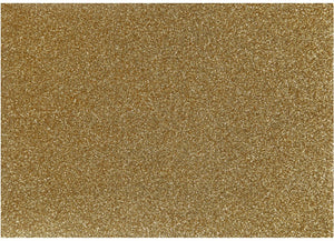Creativ company opstrijkfolie glitter goud, a5