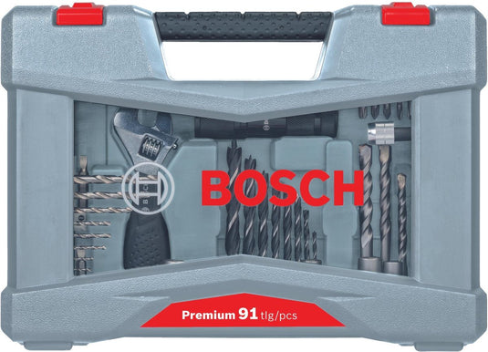Bosch premium v-line borenset - 91-delig
