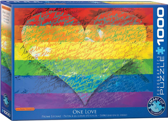 Eurographics puzzel one love - 1000 stukjes