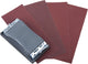 Wolfcraft - schuurpapier set incl. handschuurblok - 41 stuks - korrel 60 80 120 180 - 2877000