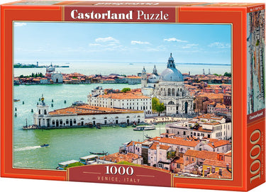 Castorland venice, italy – puzzel – 1.000 stukjes – satijnen afwerking – perfecte pasvorm – europese kwaliteit