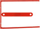 Q-connect archiefbinder d-clip | doos van 100 stuks | rood