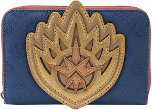 Funko loungefly: marvel guardians of the galaxy 3 - ravager badge zip around wallet