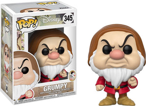 Funko pop! grumpy #345 sneeuwwitje disney ! - verzamelfiguur