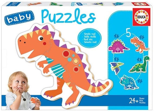 Educa - 5 puzzels - dinos