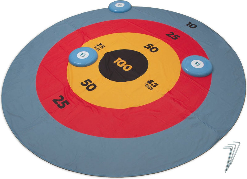 Chargez l'image dans la visionneuse de la galerie, Bs toys disc deluxe werpspel - disc gooien spel - kinderspeelgoed 1 tot 4 spelers - buitenspeelgoed - werpspel kinderen - gezelschapspellen kinderen - cadeau kind - spelletjes voor kinderen - buiten speelgoed - buitenspel - buiten spellen
