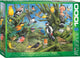 Eurographics - tuin vogels [garden birds] - john fransis - 1000 stukjes 68×48cm (b×h) - legpuzzel