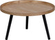 Woood mesa bijzettafel l - hout - naturel - 34xø60