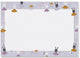 Merkloos sans marque sigel bureauonderlegger - bunny ballerinas - formaat a3 - 30 vel afscheurbaar - si-ho920