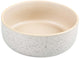 Duvo plus dinner time eetkom stone smooth dune - keramieken voerbak hond en kat - drinkbak - zwaar vaatwasserbestendig - m 680ml - grijsgroen m