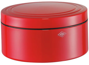 Wesco classic line gebaksdoos met deksel | 4 liter | metaal - rood | koekjesdoos