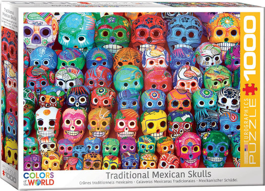 Eurographics traditional mexican skulls (1000)