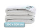 Hush. living hush living - synthetisch dekbed - 4 seizoenen - 200x200 cm - 200 gsm + 300 gsm hoogwaardige polyestervezel - met bevestiginglusjes - zacht en licht
