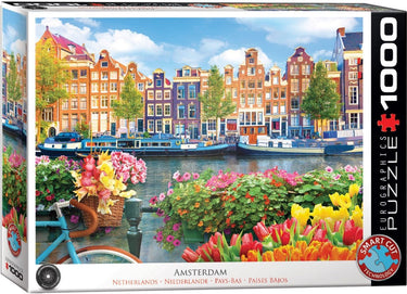 Eurographics - amsterdam, nederland - 1000 stukjes 68×48cm (b×h) - hdr fotografie legpuzzel