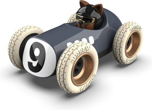 Playforever toys playforever - speelgoedauto - egg scrambler - zwart