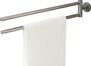 Tiger boston - handdoekrek 2-armig - 51 cm - rvs geborsteld