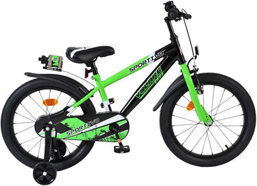 Volare sportivo kinderfiets - jongens - 18 inch - groen zwart