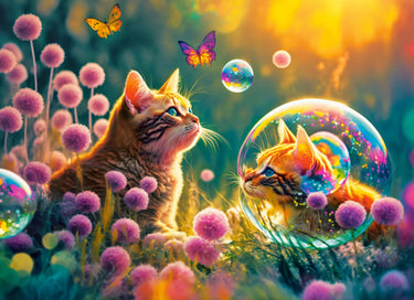 Castorland puzzel magical morning - 100 stukjes - kleurrijk speelgoed.