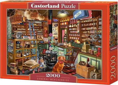 Castorland general merchandise – puzzel – 2.000 stukjes – satijnen afwerking – perfecte pasvorm – europese kwaliteit