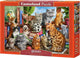 Castorland house of cats – puzzel – 2.000 stukjes – satijnen afwerking – perfecte pasvorm – europese kwaliteit