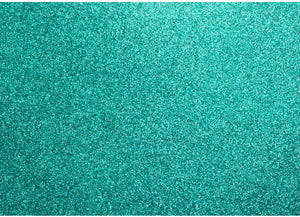 Kangaro glitterkarton - turquois - 50x70cm - pak 10 vel