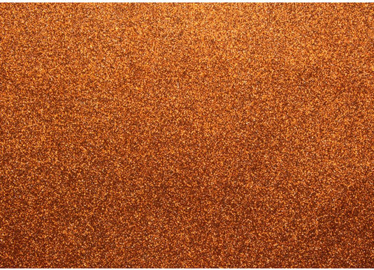 Kangaro glitterkarton - koper - 50x70cm - pak ã 10 vel - k-0060k11
