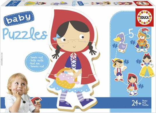 Educa - puzzel - 5 kinderpuzzels - verhaaltjes