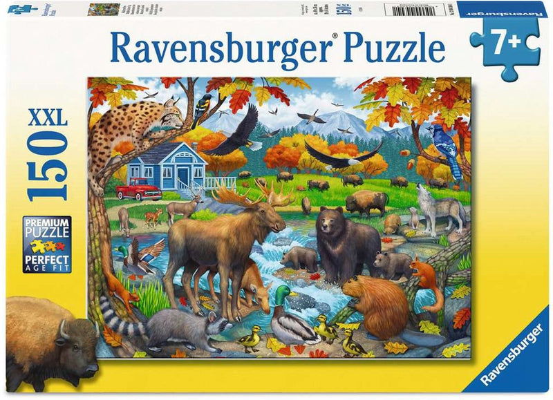Chargez l'image dans la visionneuse de la galerie, Ravensburger – wildlife gathering – kinderpuzzel – 150 stukjes
