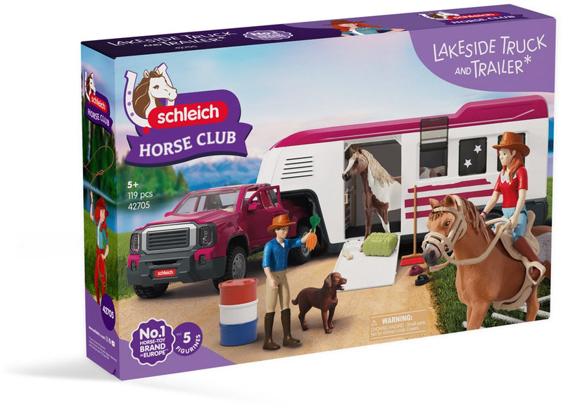 Chargez l'image dans la visionneuse de la galerie, Schleich horse club lakeside-truck met aanhangwagen 42705
