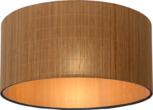 Lucide magius - plafonnière (plafondlamp) - ø 42 cm - 1xe27 - naturel - japandi