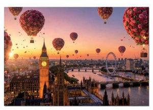 Educa london in bloom - 1,000 pieces.