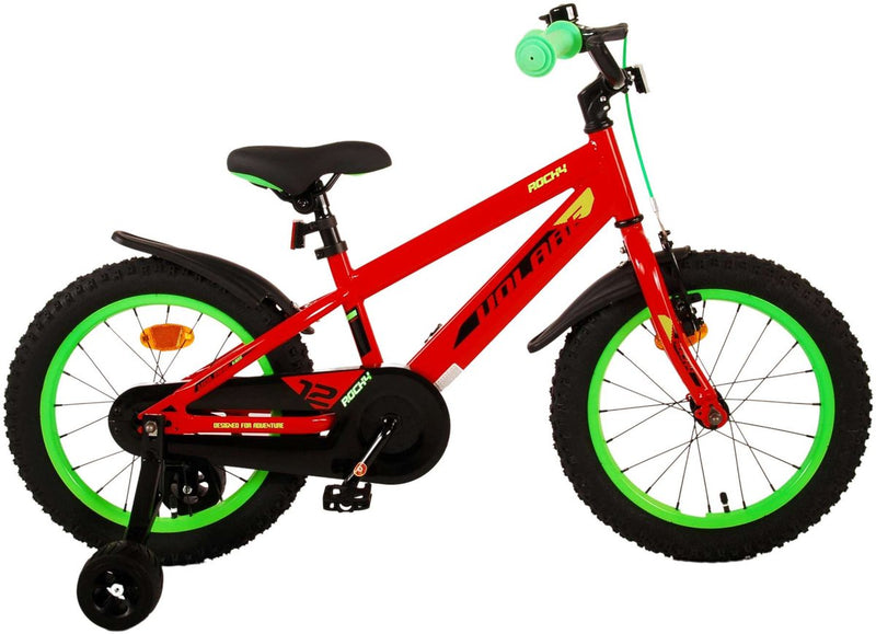 Afbeelding laden in galerijviewer, Volare Rocky Kinderfiets - Jongens - 16 inch - Rood
