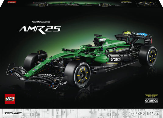 Lego technic aston martin aramco amr25 f1 auto bouwpakket voor volwassenen met modelauto 42240