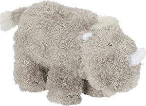 Happy horse neushoorn rufus knuffel 22cm - grijs - baby knuffel
