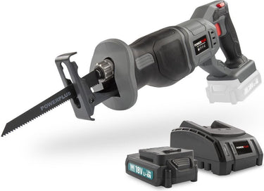Powerplus powebrss1 reciprozaag - 18v - incl batterij 18v 1.5ah en lader