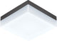 Eglo sonella plafondlamp - wandlamp buiten - led - 21,5 cm - antraciet wit