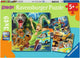 Ravensburger puzzel scooby doo - legpuzzel - 3x49 stukjes