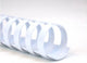 Gbc combbind bindruggen wit - a4 - 8 mm - 100 stuks