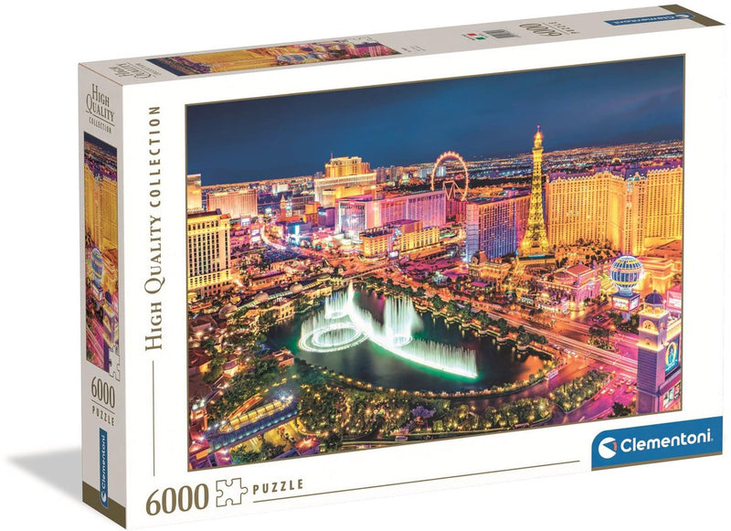 Afbeelding laden in galerijviewer, Clementoni legpuzzel las vegas - 6000st.
