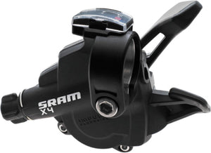 Sram x.4 triggerset 8-voudig, zwart