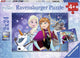 Ravensburger puzzel disney frozen noorderlichten - twee puzzels - 24 stukjes - kinderpuzzel