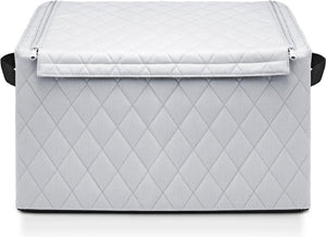 Reisenthel storagebox l opbergbox - 58l - rhombus licht grijs