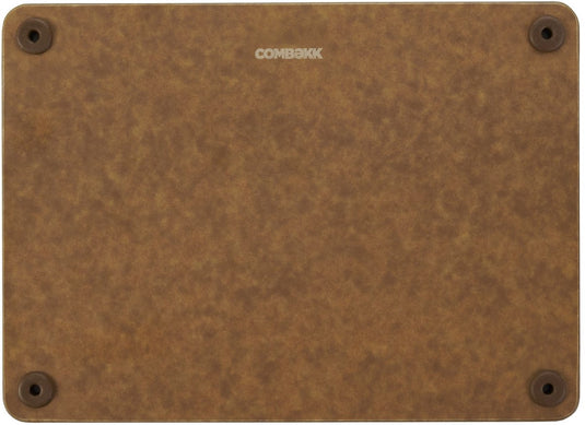 Combekk snijplank – fsc geperst hout – microplasticvrij - antibacterieel - vaatwasserbestendig – 15x20 cm – bruin
