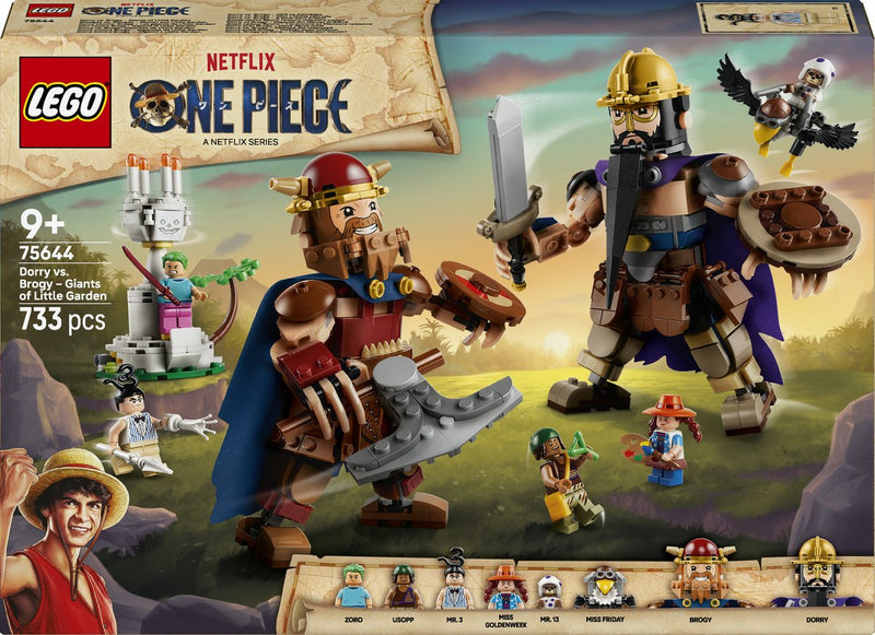 Afbeelding laden in galerijviewer, Lego one piece 75644 dorry vs. brogy - reuzen van kleine gaarde
