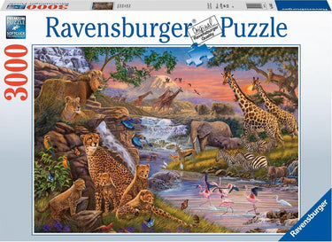 Ravensburger puzzel dierenwereld - legpuzzel - 3000 stukjes
