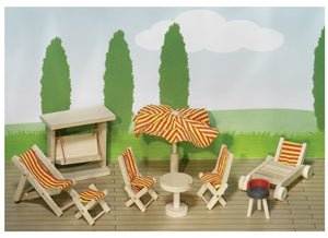 Goki tuinset poppenhuis