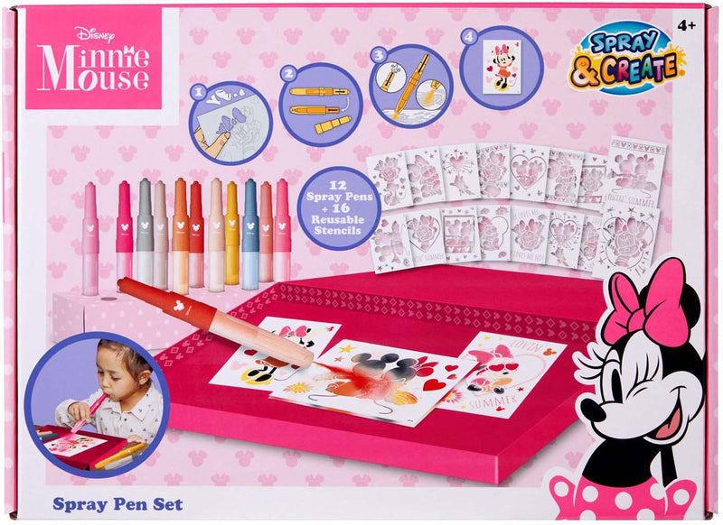 Afbeelding laden in galerijviewer, Canenco minnie mouse blaaspennen deluxe set
