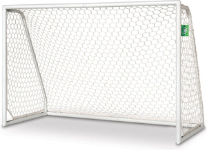 Exit toys exit scala aluminium voetbaldoel 180x120cm - weerbestendig - voetbal goal - voor kinderen - tuin - wit